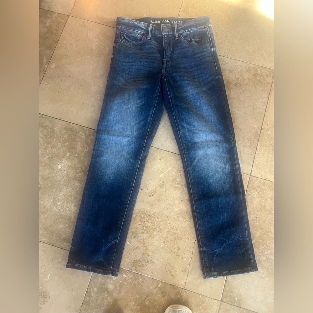 American Eagle, cozy air, flex ladies, jeans, straight size 26 excellent cond - Picture 4 of 15